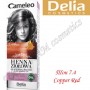 Краска для волос травяная с хной Delia тон: Тон 7.4 Copper Red