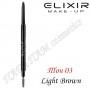 Карандаш для бровей Elixir Micro Real Brow